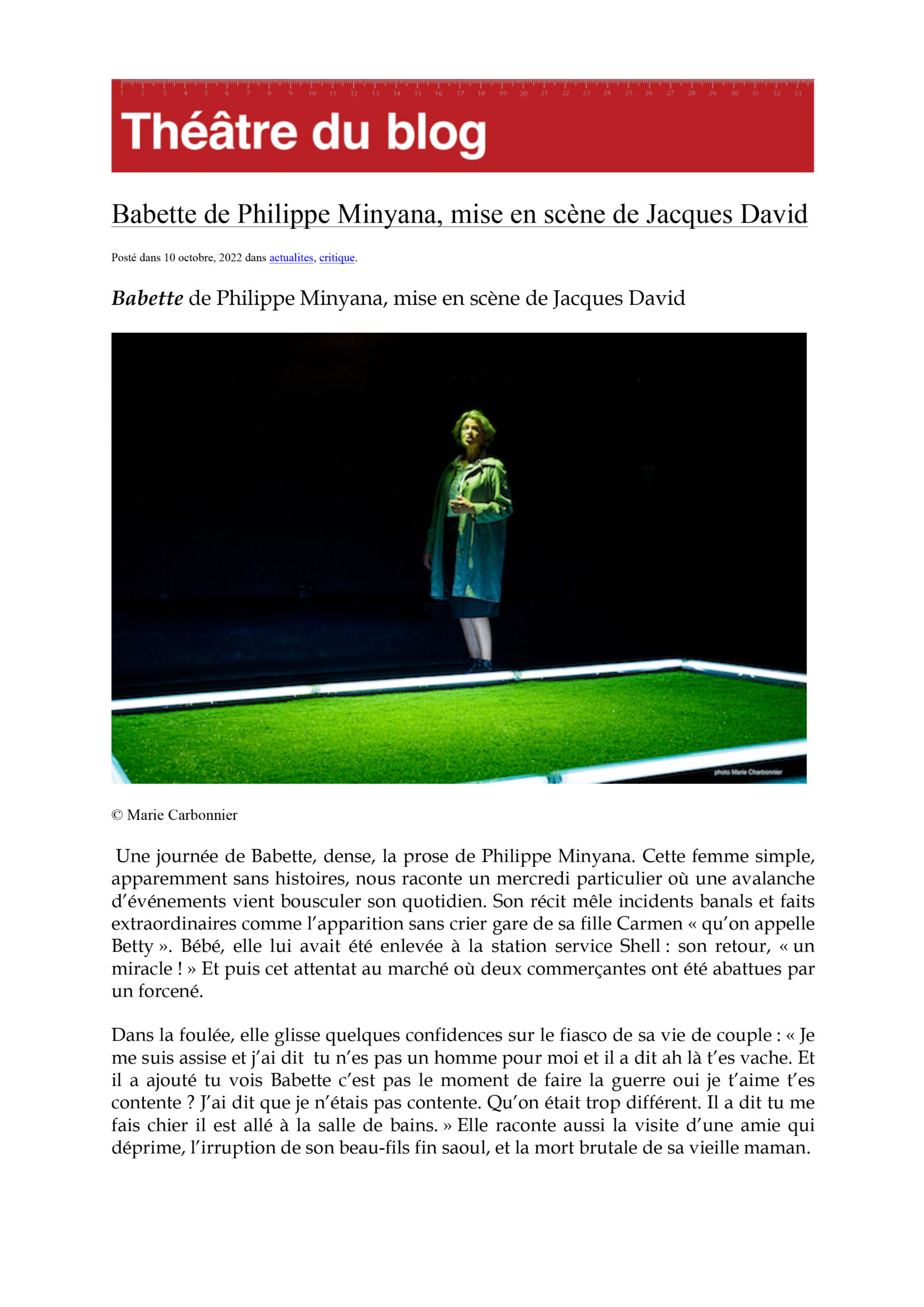 Microsoft Word - Theatre du Blog - Mireille Davidovici.docx