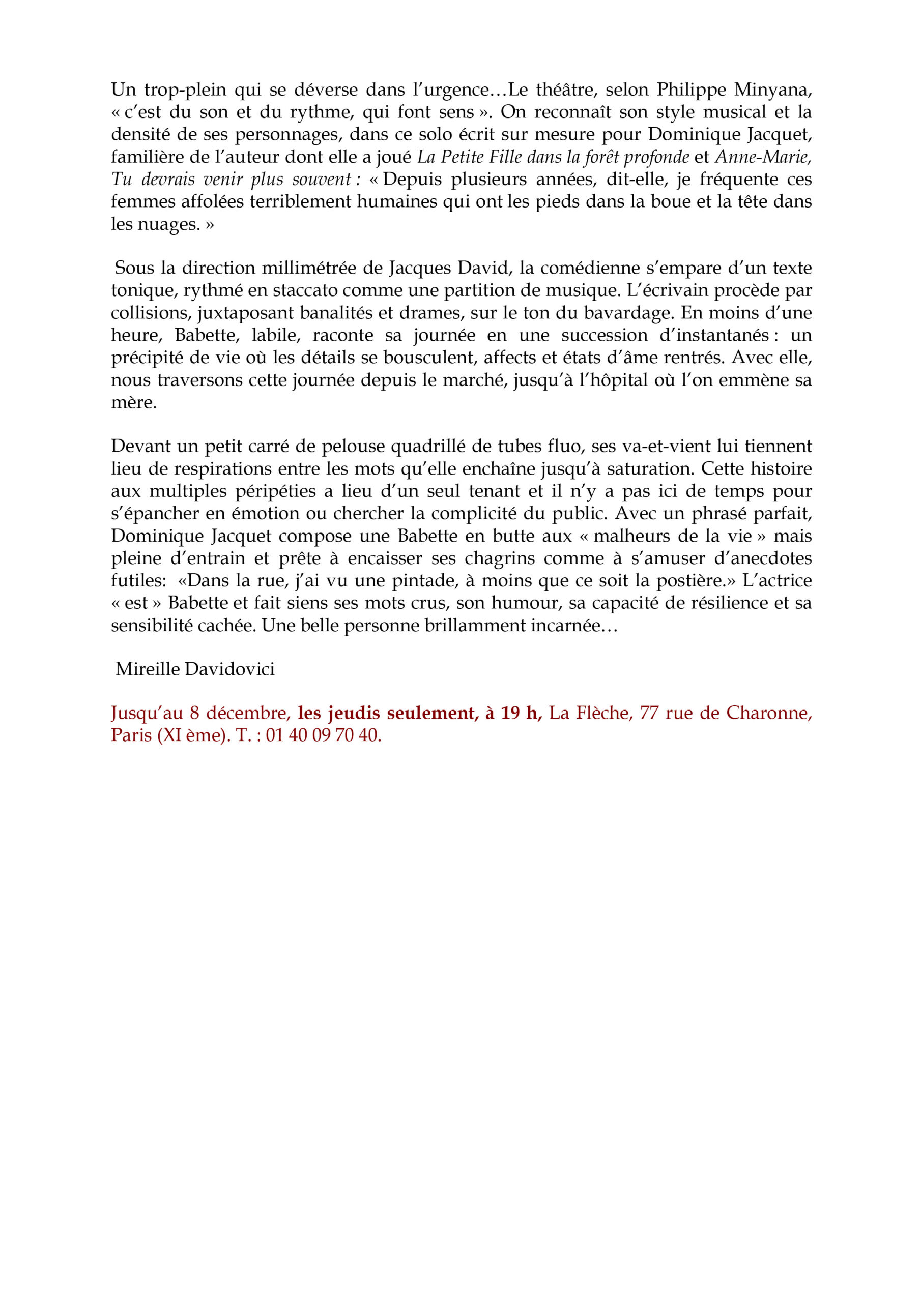 Microsoft Word - Theatre du Blog - Mireille Davidovici.docx