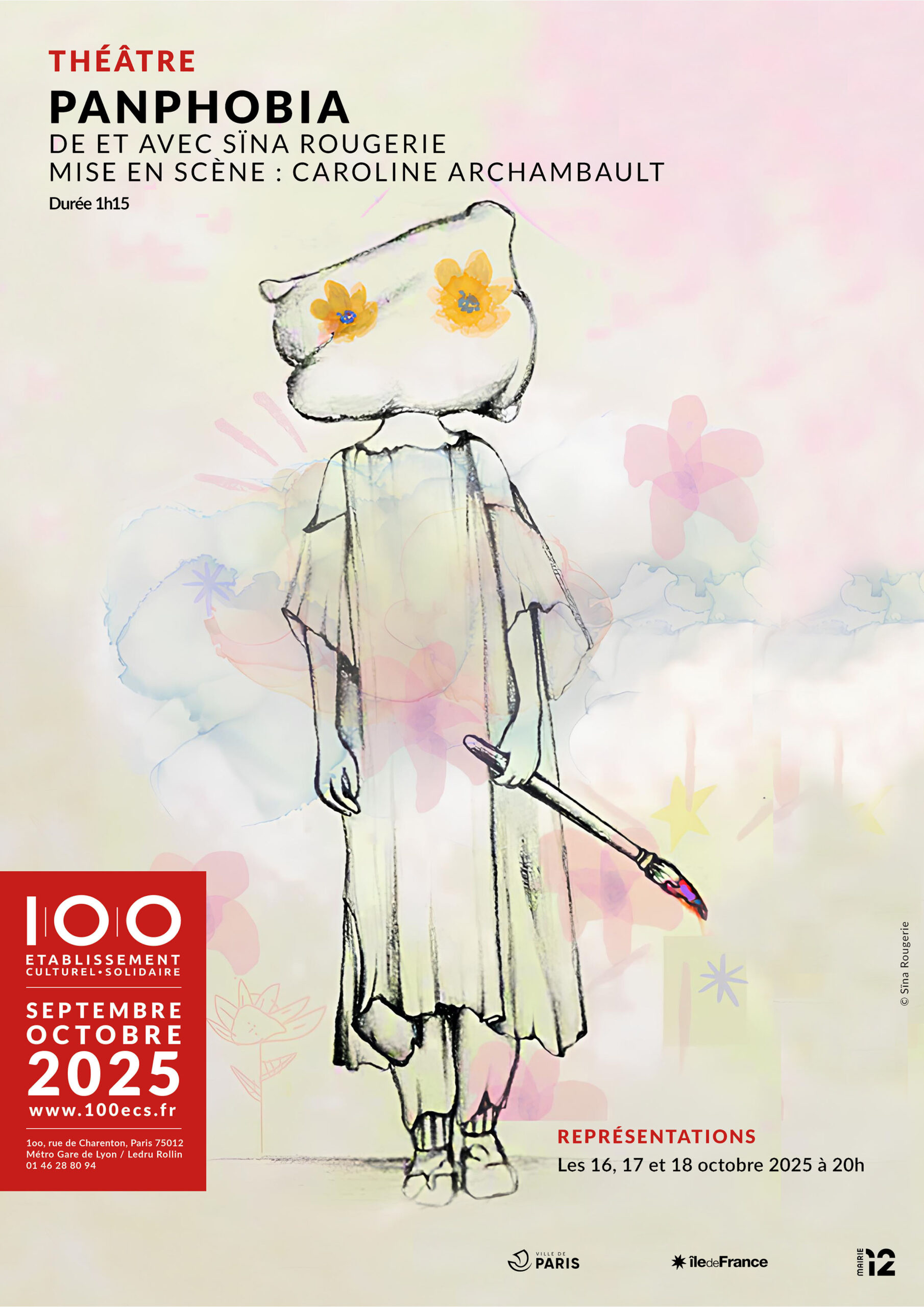 panphobia affiche théâtre 100ecs sept oct 2025 v2