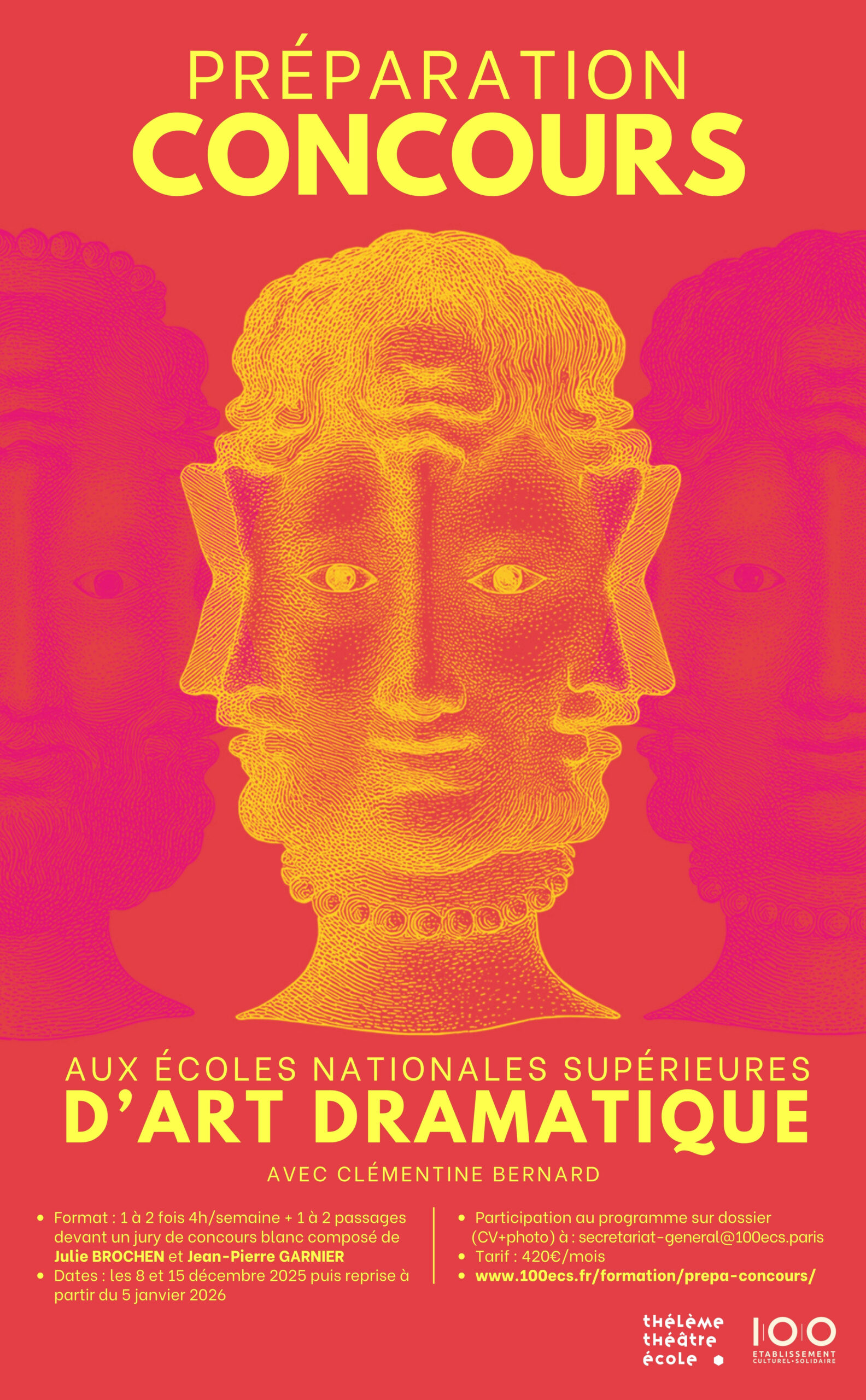 Jaune fluo et clair, moderne et minimaliste, concours, publicati