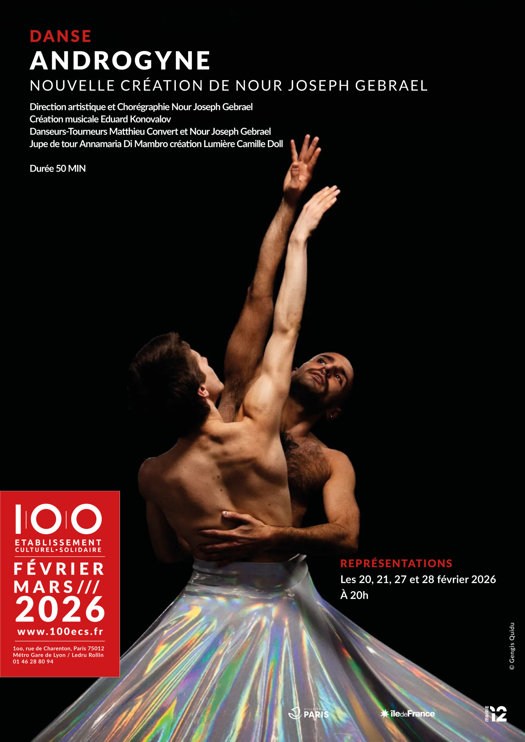 androgyne affiche 100ecs