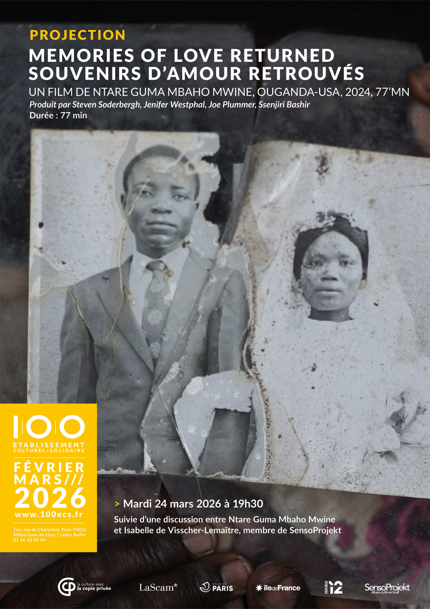 affiche projection sensoprokect Memories of love returned mars2026 100ecs - A4