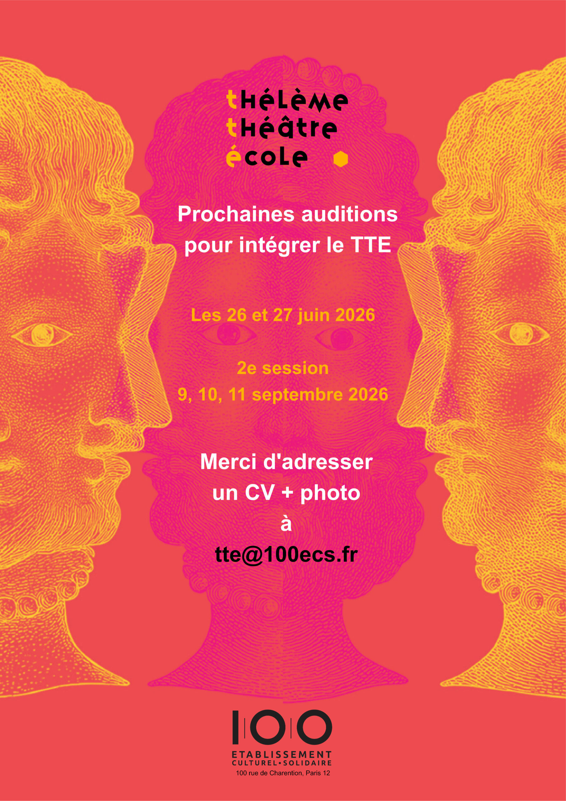 affiche auditions 2e septembre A4
