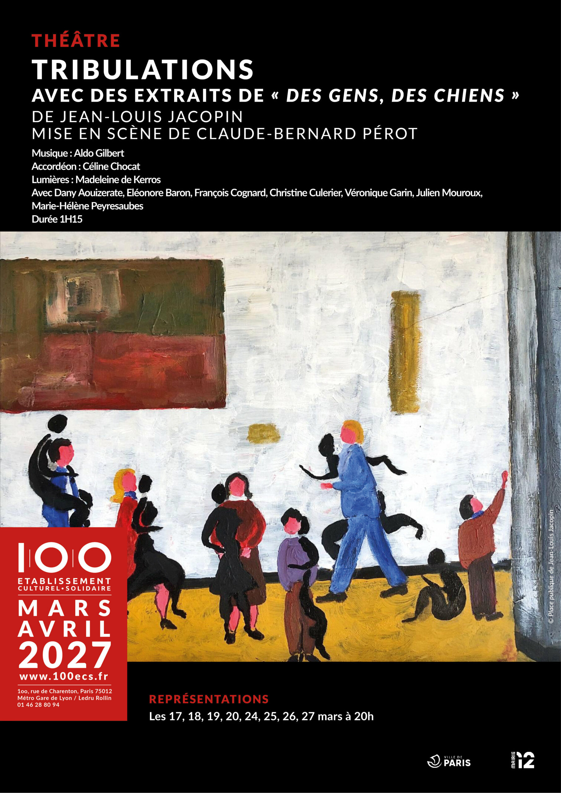 affiche Tribulations 100ecs a4